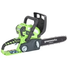 Цепная пила аккумуляторная Greenworks GD40CS30, 40V, 30 см, с АКБ 2 А.ч и ЗУ