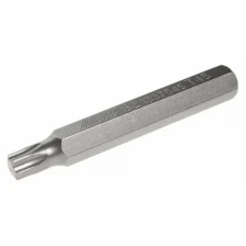 Бита TORX Т45х75мм 10мм удлиненная S2 JTC-1337545