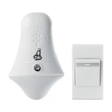 Беспроводные звонки GARIN Звонок беспроводной GARIN DoorBell Lam-220V с ночником BL1