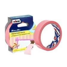 Малярная лента Unibob duct tape 25 мм 25 м, 1 шт