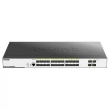 Коммутатор D-Link DGS-3000-28XS DGS-3000-28XS/B1A 24SFP 4SFP+ управляемый