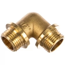 Уголок General Fittings с упором, латунь, ш/ш, 1/2" 51074-S/S-1/2 .