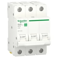 Автоматический выключатель Schneider Electric Resi9 3P 32А (C) 6кА, R9F12332