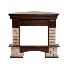 Портал Firelight Forte Wood 25 U (угл.) камень кор., шпон тем. дуб