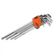 Набор ключей Torx T10-T50 9шт экстрадлинных PRO STARTUL (PRO-4095)