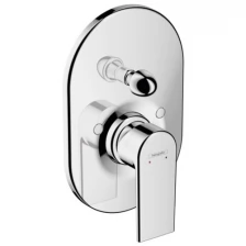 Смеситель для ванн, для душа Hansgrohe Vernis Shape хром (71458000)