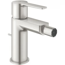 Смеситель для биде GROHE Lineare New с донным клапаном, суперсталь (33848DC1)