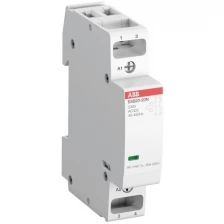 Контактор ESB20-11N-06 модульный (20А АС-1, 1НО+1НЗ), катушка 230В AC/DC 1 модуль