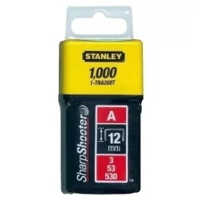 Скобы для мебельного степлера STANLEY HAND TOOLS Stanley 1-TRA208T, 12 мм тип "А" (5/53/530) 1000шт