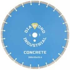 Алмазный диск по армированному бетону 350 x 10 x 25.4 мм Diamond Industrial