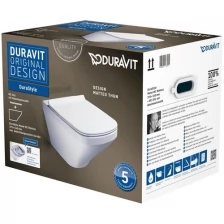 СЕТ унитаз подвесной Duravit DuraStyle 45510900A1 сиденье SoftClose 0063790000, арт..45510900A1