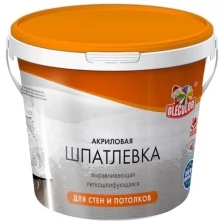 Акриловая шпатлевка для стен и потолков OLECOLOR 3.5 кг 4300000137