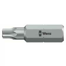 Бита Wera We-066488, TX25x25 мм, хвостовик 1/4", вязкая твердость 5573567 .