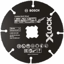 Отрезной круг ПО дереву для УШМ 125 ММ BOSCH 2608619284